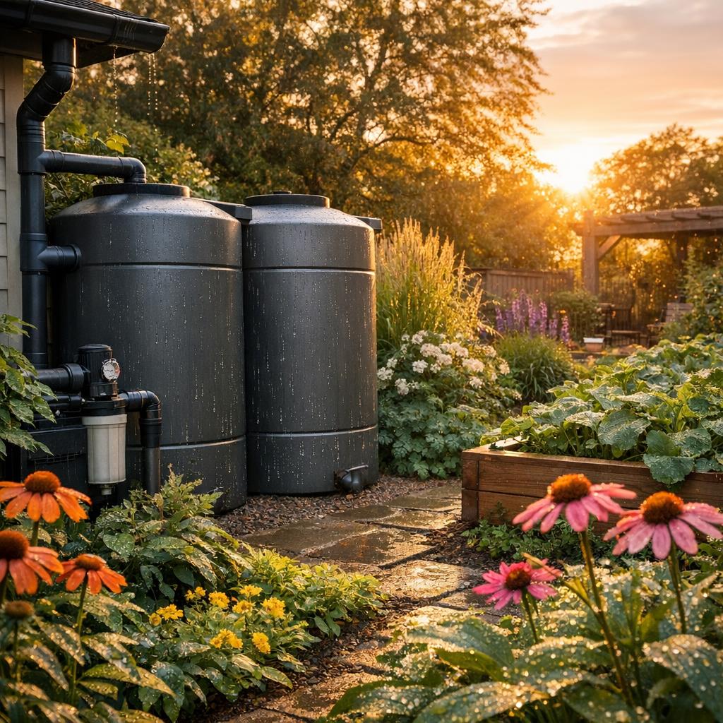 Dein Garten trotzt der Dürre – Entdecke das Geheimnis nachhaltiger Wasserreserven