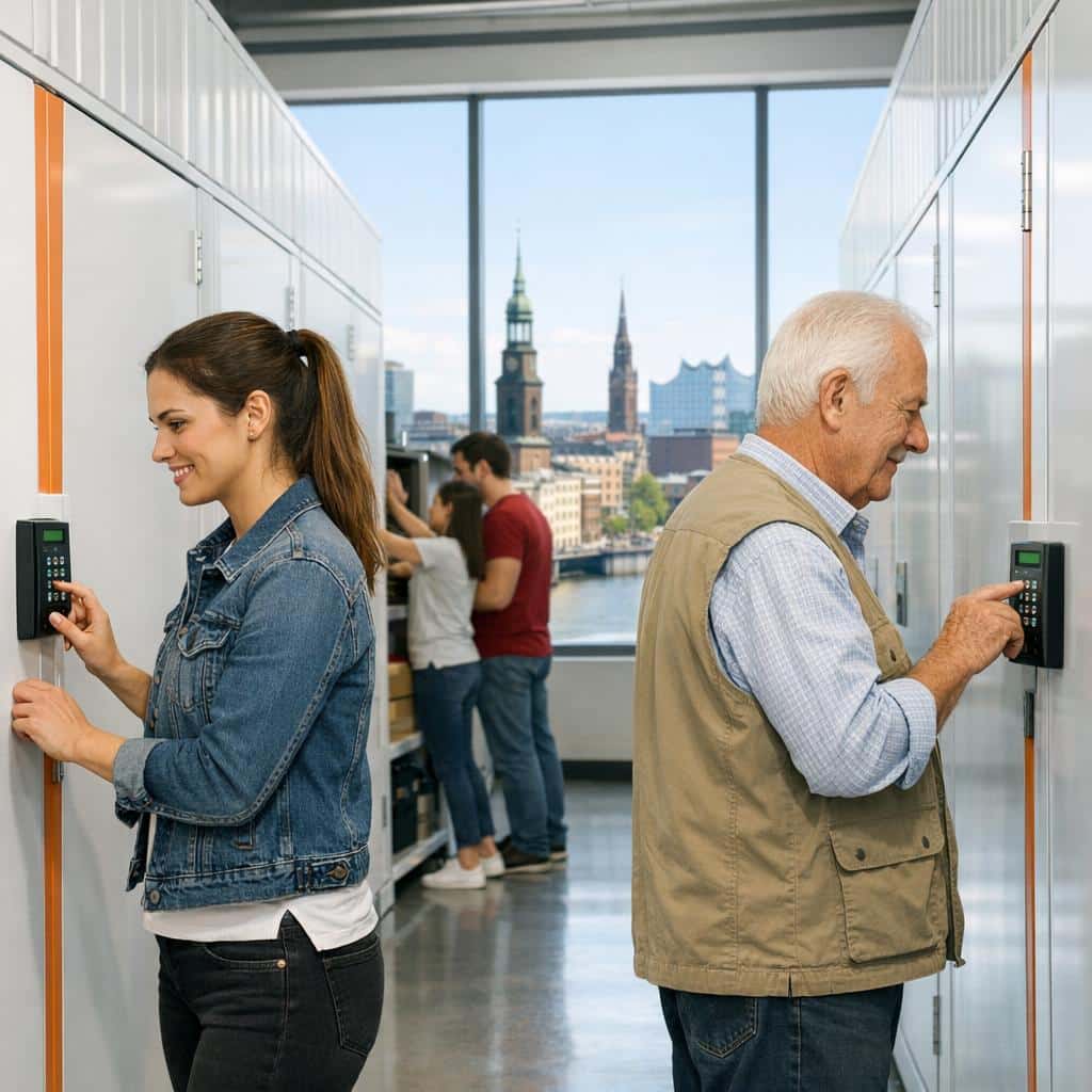 Platz schaffen in Hamburg: So findest du deinen persönlichen Stauraum jenseits der eigenen vier Wände